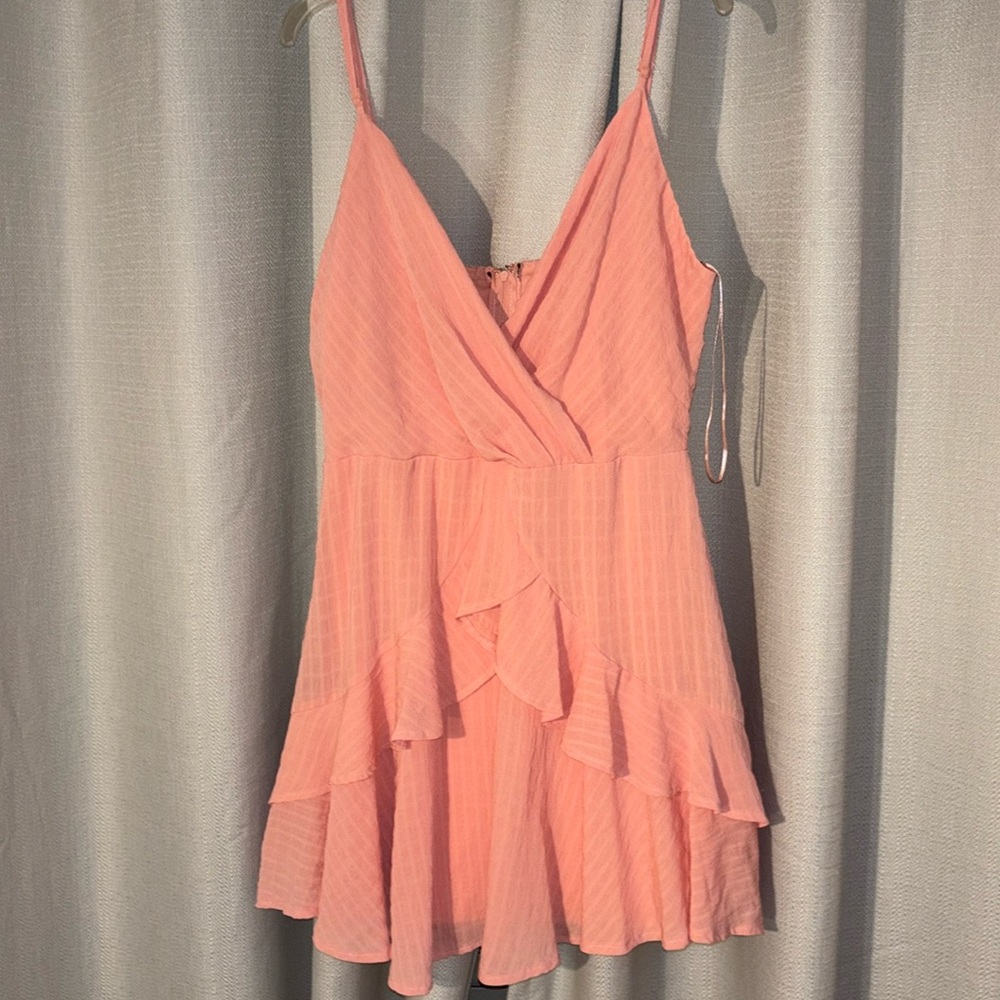 Coral dress